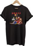 Remonz Anime Kahramanları Baskılı %100 Pamuk Basic T-Shirt Normal Beden Tişört