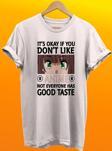 Remonz Anime Baskılı %100 Pamuk Basic T-Shirt Normal Beden Tişört