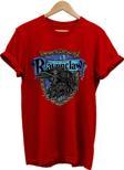 Remonz Rawenclaw Baskılı %100 Pamuk Basic T-Shirt Normal Beden Tişört