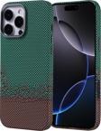 iPhone 16 Pro Max Kılıf Magsafe Şarj Özellikli Karbon Fiber Görünümlü Ultra İnce Premium Next Kapak