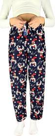 Dreamy Soft Kadife Dokulu Desenli Süet Pijama Altı Pantolon