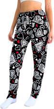 Dreamy Soft Kadife Dokulu Desenli Süet Pijama Altı Pantolon