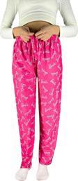 Dreamy Soft Kadife Dokulu Desenli Süet Pijama Altı Pantolon