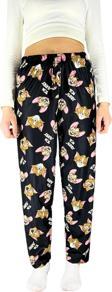 Dreamy Soft Kadife Dokulu Desenli Süet Pijama Altı Pantolon