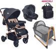 4 Baby Olimpus Çift Yön Bebek Arabası Puset Taşıma Çanta Seti