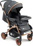 Mimma Baby Mb-140 Life Gold & Siyah Çiftyönlü Bebek Arabası & Taşıma Puset