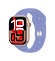 Apple iPhone 8 Plus Uyumlu Lila Akıllı Saat Watch10 2025 Hediyeli AMOLED EKRAN