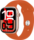 Omix X500 Uyumlu Turuncu Akıllı Saat Watch10 2025 Hediyeli AMOLED EKRAN