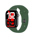 Apple iPhone 12 mini Uyumlu Haki Akıllı Saat Watch10 2025 Hediyeli AMOLED EKRAN