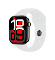 Apple iPhone 13 Pro Uyumlu Beyaz Akıllı Saat Watch10 2025 Hediyeli AMOLED EKRAN