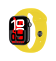 Apple iPhone 14 PRO Uyumlu Sarı Akıllı Saat Watch10 2025 Hediyeli AMOLED EKRAN