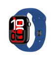 Apple iPhone 14 PRO Uyumlu Mavi Akıllı Saat Watch10 2025 Hediyeli AMOLED EKRAN