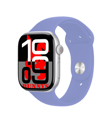 Oukitel Uyumlu Lila Akıllı Saat Watch10 2025 Hediyeli AMOLED EKRAN