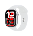 Poco X3 Uyumlu Beyaz Akıllı Saat Watch10 2025 Hediyeli AMOLED EKRAN