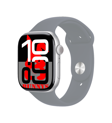 Reeder Uyumlu Gri Akıllı Saat Watch10 2025 Hediyeli AMOLED EKRAN