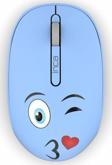 Inca Weeny Iwm-245Rb Desing 3D Wireless Mouse- Mavi