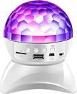 Blue İnter L740 Disko Topu Led Işıklı Şarjlı Bluetooth Hoparlör Disco Speaker Aux/Fm/Tf Card Siyah