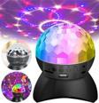 Qasul 360 Derece Dönebilen Disko Topu Bluetooth Hoparlör Parti Led Lambası Usb-Sd Kart - Aux Girişli L740