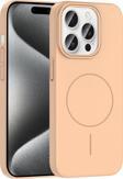 iPhone 15 Pro Kılıf Magsafe Şarj Özellikli Ruby Sert Kılıf