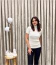 Lonca Tekstil Yarım Kollu Balıkçı Yaka Triko Örme Badi Kazak Krem Renk Standart