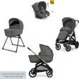 Inglesina Aptica Glam Bebek Arabası ve Darwin Recline Ana Kucaklı, Portbebeli, Stantlı 4'lü Sistem