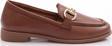 Dgn 1852 Kadin Metal Aksesuarli Loafer Ayakkabi