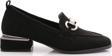 Kadın Loafer Ayakkabı Siyah Süet 342243539