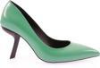 Kadın Sivri Burun Aksesuarlı Parmak Dekolteli Topuklu Ayakkabı Yeşil Açma 2171112859