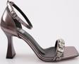 Kadın Topuklu Ayakkabı Platin Metalik 2623332217152322