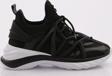 Kadın Bağcıklı Sneaker Ayakkabı Siyah 1553363
