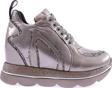 Kadın Mega Kalın Taban Silver Taşlı Sneakers Ayakkabı Gri 21733136