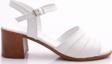 Kadın Topuklu Sandalet Beyaz 26193294