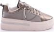 Dgn 2580 Kadin Silver Taşli Sneakers Ayakkabi