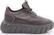 Kadın Bağcıklı Sneaker Ayakkabı Gri 61733410