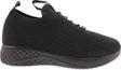 Kadın Bağcıklı Lazerli Sneaker Ayakkabı Siyah 95321097