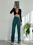 Winmoda Geniş Paça Kadife Pantolon Max Boy / Wıde Leg Velvet Pants