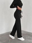 Dechival Fitilli Palazzo Pantolon / Mevsimlik Yada Yazlık /Günlük Comfortable Pantolon-Eşofman