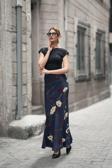 Winmoda Saten Etek Maxi Boy 100 Cm Uzunluk