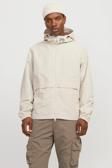 Jack&Jones Erkek Jcounıon Kapüşonlu Fermuarlı Ceket 12274049 Taş