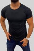 King Tiger Düz Renk Sade Erkek Tişört Basic Dar Kesim Slimfit