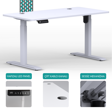 Karr Office O-Flex Tek Motorlu Elektrikli Yükseklik Ayarlı Masa - 180X80 - Beyaz