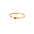 Kadir Jewellery 22 Ayar Altın Kaplama El İşçiliği Zirkon Taşlı Kadın Kelepçe Bilezik