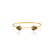 Kadir Jewellery 22 Ayar Altın Kaplama El İşçiliği Zirkon Taşlı Kadın Charm Bileklik