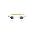 Kadir Jewellery 22 Ayar Altın Kaplama El İşçiliği Zirkon Taşlı Kadın Charm Bileklik