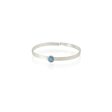 Kadir Jewellery 925 Ayar Gümüş Kaplama El İşçiliği Zirkon Taşlı Kadın Kelepçe Bilezik