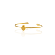 Kadir Jewellery Zirkon Taşlı Ayarlanabilir 22 Ayar Altın Kaplama Bilezik