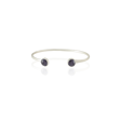 Kadir Jewellery 925 Ayar Gümüş Kaplama El İşçiliği Zirkon Taşlı Kadın Charm Bileklik