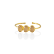 Kadir Jewellery 22 Ayar Altın Kaplama Zirkon Taşlı Ayarlanabilir Trend Bilezik