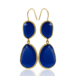 Kadir Jewellery 22 Ayar Altın Kaplama Kadın Sallantılı Küpe -El İşçiliği Ve Hipoalerjenik Küpe