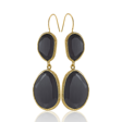 Kadir Jewellery 22 Ayar Altın Kaplama Kadın Sallantılı Küpe -El İşçiliği Ve Hipoalerjenik Küpe
